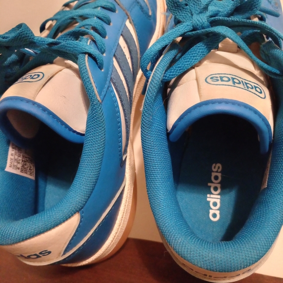 Adidas Blue and White Sneakers - Picture 11 of 12